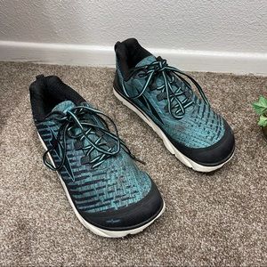 Altra Torin Knit 3.5 Womens Running Shoes Teal Black Zero Drop Size 10.5